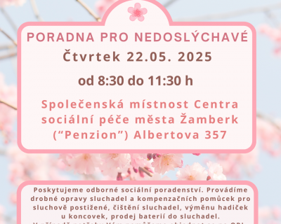 poradna pro nedoslýchavé