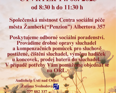 poradna pro nedoslýchavé