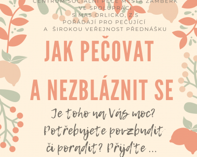 pozvánka na další přednášku pro veřejnost