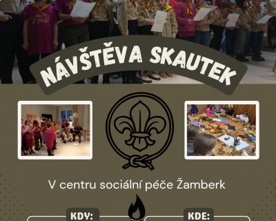 Skautské odpoledne s písničkami a hrami.