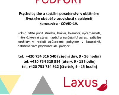 PSYCHOLOGICKÁ A SOCIÁLNÍ PODPORA