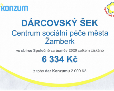 Dárcovský šek