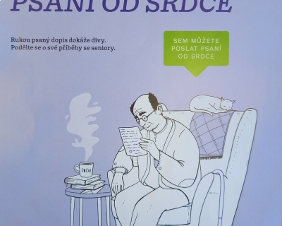 Jsme zapojeni do projektu PSANÍ OD SRDCE.